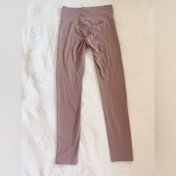 Athleta Ultra High Rise Elation 7/8 Tight Mauve Tall Length Women’s Leggings - Picture 5 of 6